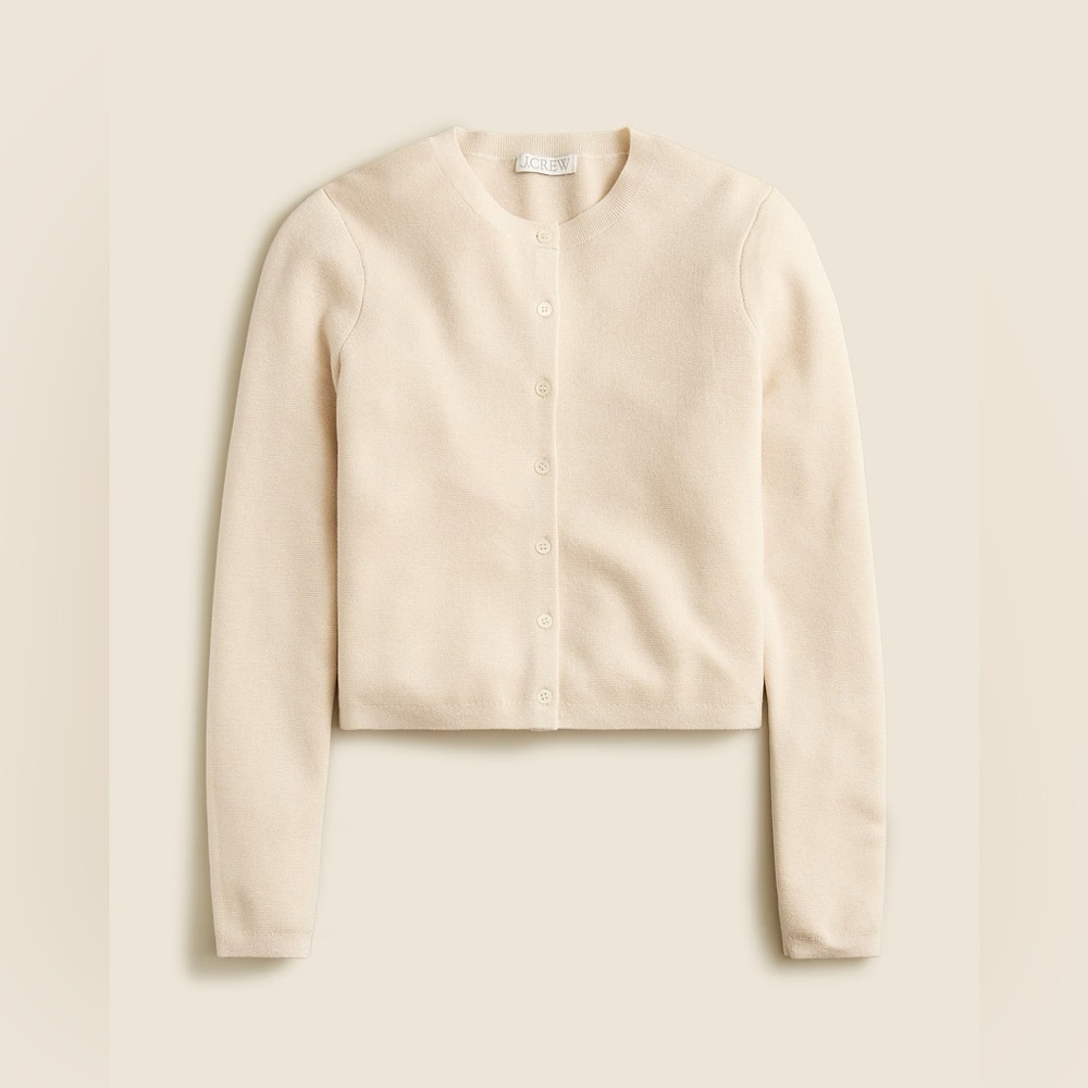 J.Crew Cardigan Sweater in TENCEL™-lyocell blend BX471